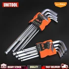 Набор двухсторонних отверток Torx, шестигранный, плоский, головка звезды, Набор шестигранных ключей, 9 шт.