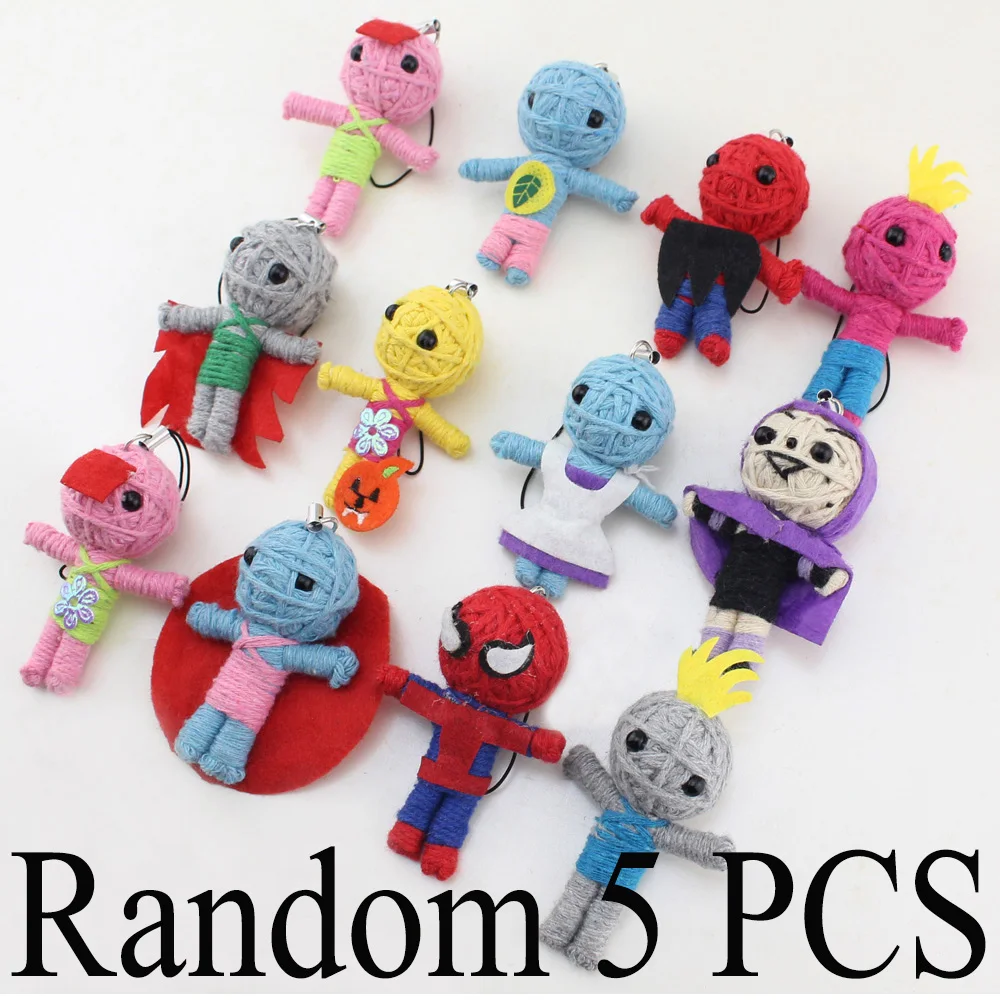 

5 шт. Ручной работы Плюшевые Куклы Вуду