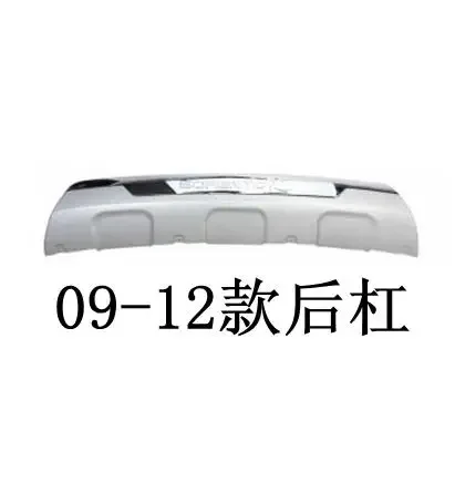

Для 2010-2012 KIA Sorento, хромированная накладка на передний и задний бампер из АБС-пластика для стайлинга автомобиля