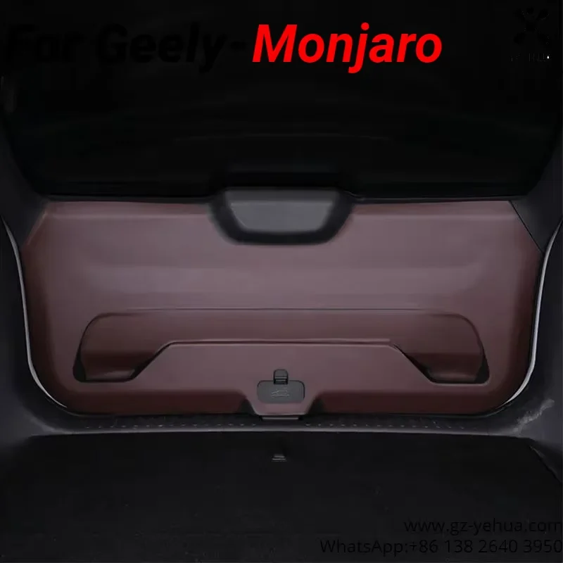 Для GEELY Monjaro Manjaro Xingyue L KX11 2022 2023 багажник автомобиля задняя дверь защита от ударов и
