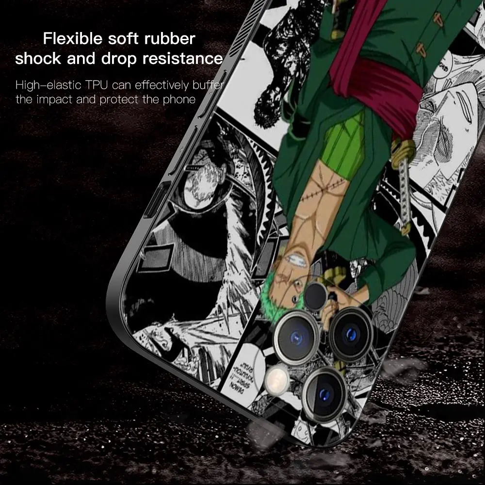 Цельный кусок Luffy Zoro Chopper Comics для Apple iPhone 13 12 11 Pro Max Mini XS XR X 7 8 6 6S Plus 5 5S SE 2020 Shell |