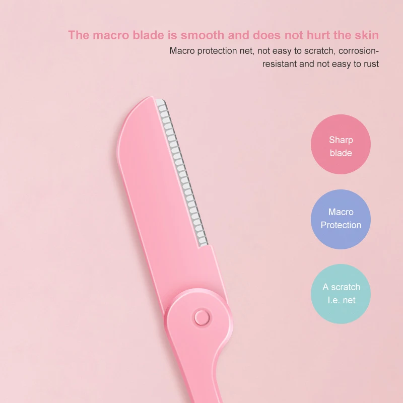 1 ~ 6 шт. триммер для бровей средство удаления волос на лице женский безопасное