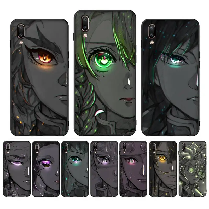 

Kimetsu No Yaiba Demon Slayer Anime Phone Case for Vivo Y91C Y11 17 19 17 67 81 Oppo A9 2020 Realme c3