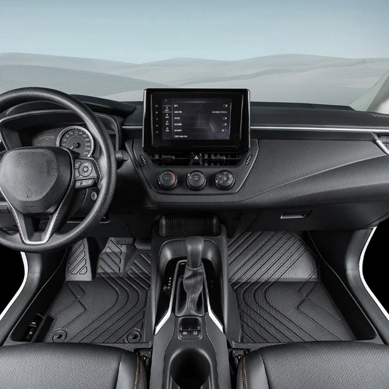 Автомобильные коврики из ТПЭ под заказ для VW ID4 Cross 2021 2022 2023 водонепроницаемые