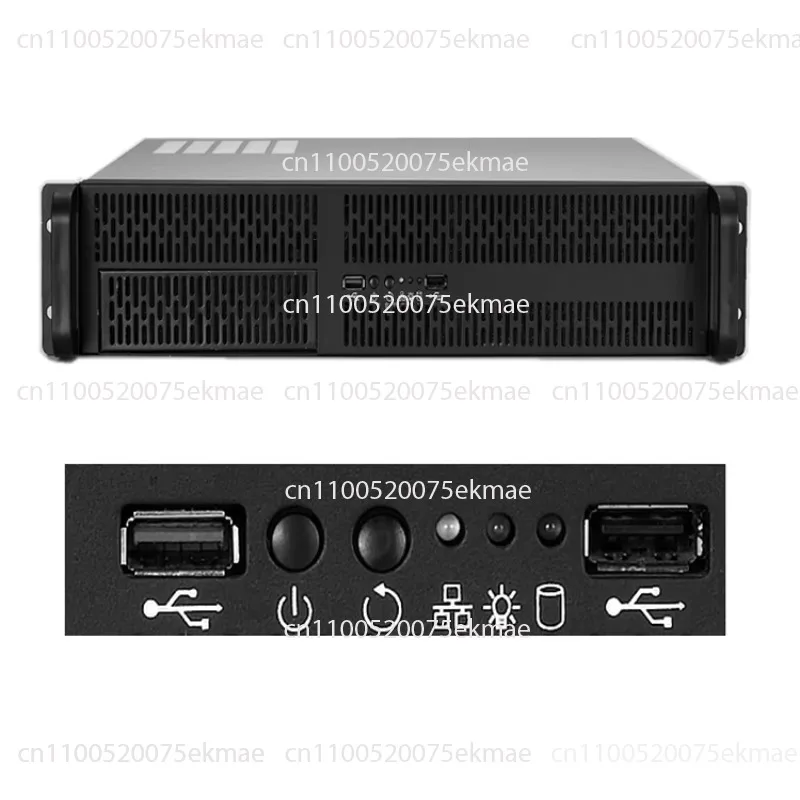 Фото Промышленный компьютерный корпус OEM 2u3827 с хорошей коррозионной стойкостью и экструзионной защитой, форм-фактор 2U №1