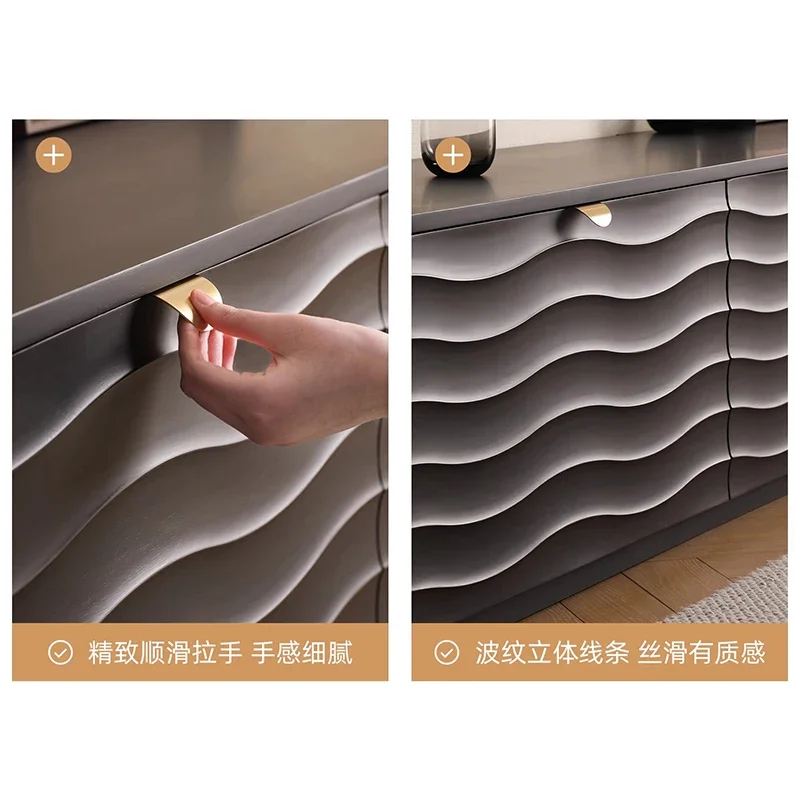 Итальянский дизайн подставки для телевизора украшение шкафа развлекательный