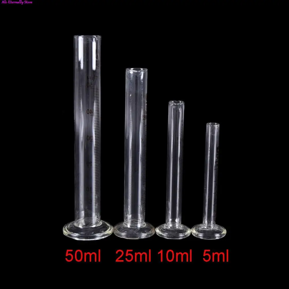 

10ML Laboratory Cylinder New Graduated Glass Measuring Cylinder Chemistry Laboratory Measure