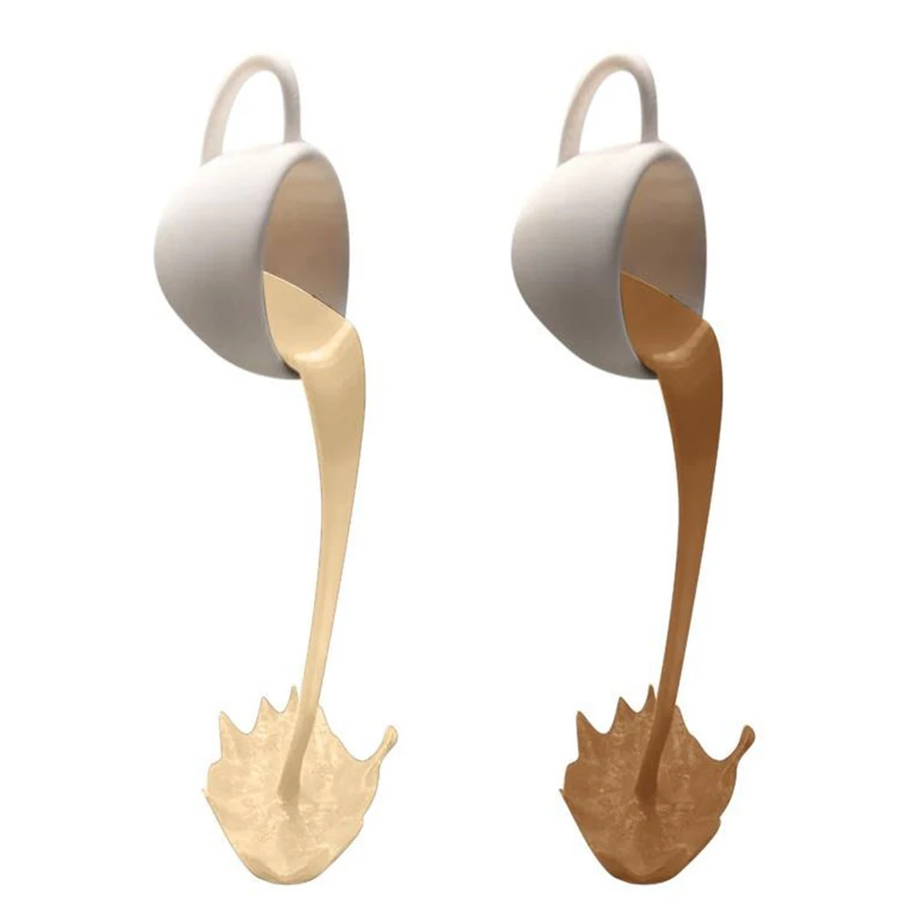 

Resin Statue Artistic Fantastic Decorating Trends Household Decorate Your Kitchen With Floating Coffee Mugs Coffee Lover Suspend