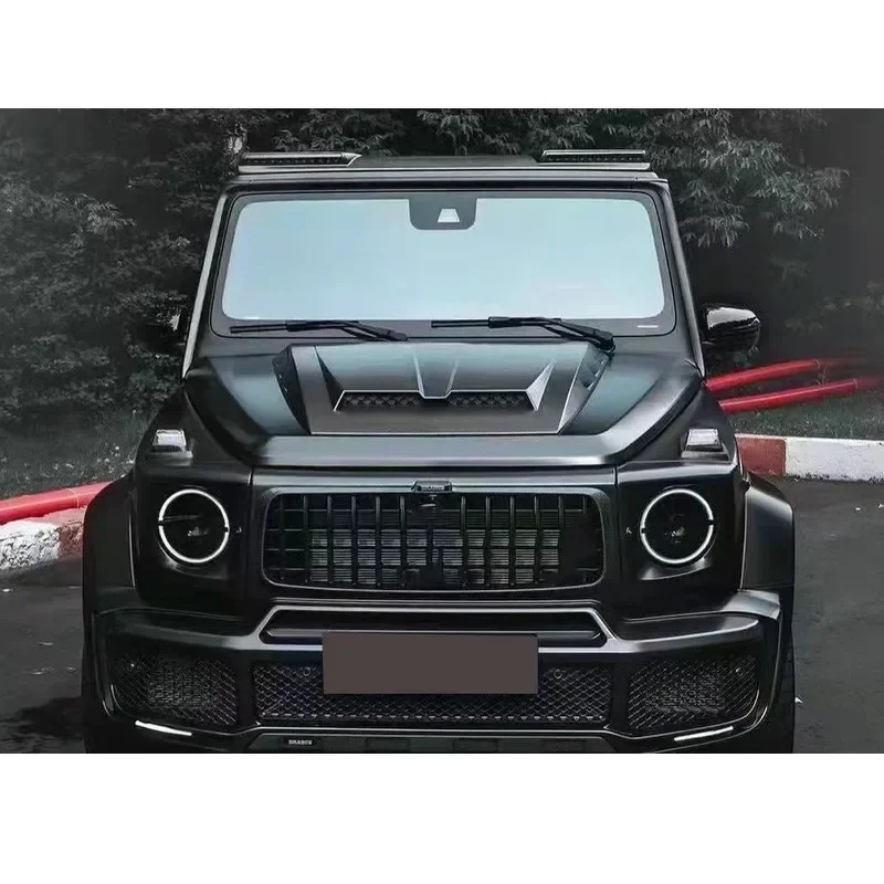 Новый! Для Mercedes Benz G-Class W463 W464 BS маленький капот из углеродного волокна модификация
