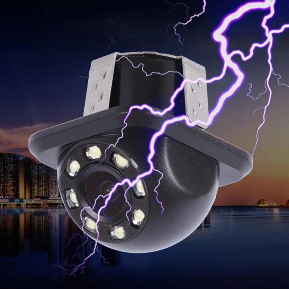 

Monitor HD Wide Angle Waterproof Video 170 Degree Parking Assist Car Rear View Reversing Camera 8 Leds Night Vision Truck CMOS