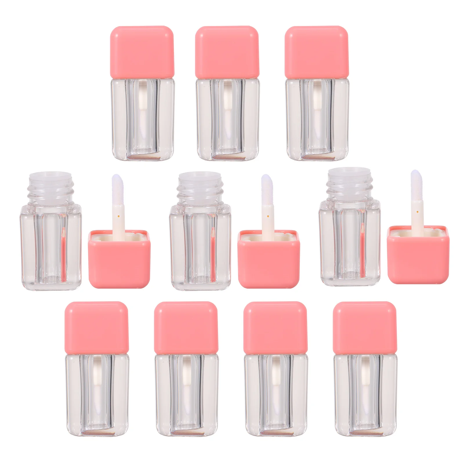 

Lip Gloss Empty Container Tube Bottle Balm Color Bottles Lipstick Samplecontainers Mini Clear Tubes