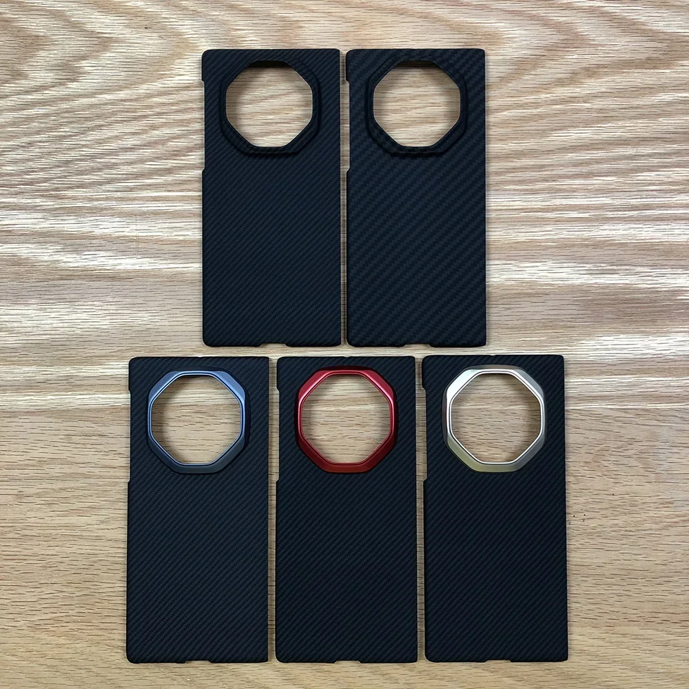 Черный чехол для телефона HUAWEI Mate XT mxt кевларовый металлический из арамидного