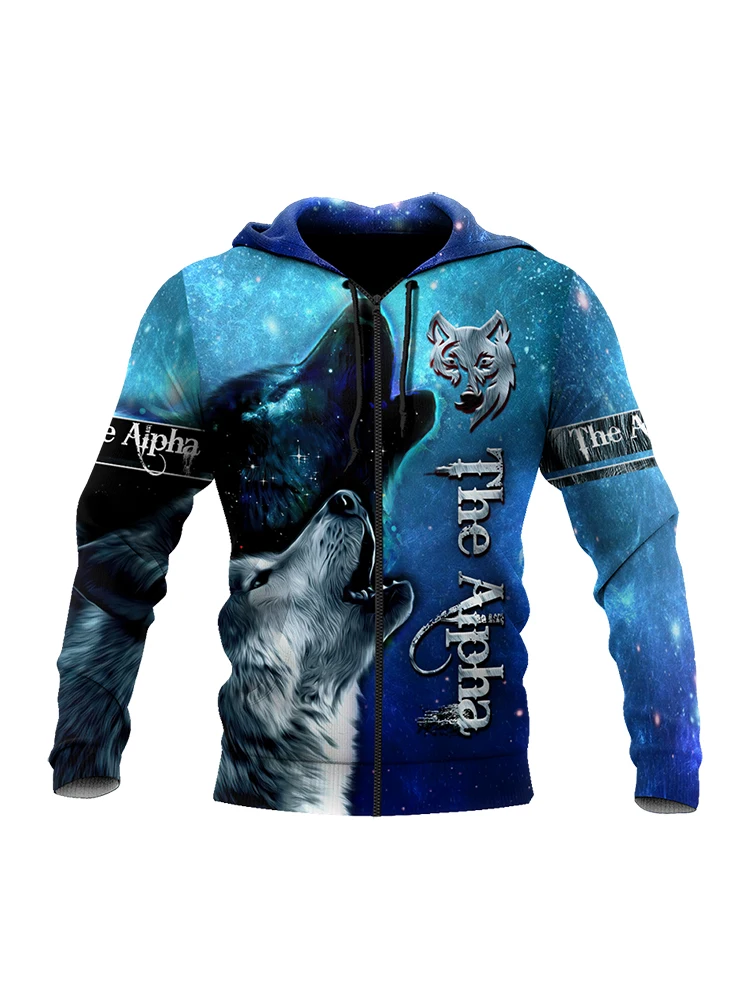 Рисунок 2 - Толстовка с капюшоном Love The Wolf Galaxy Koala