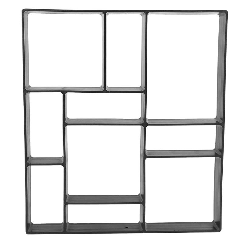 DIY пластиковая форма для изготовления дорожек ручная тротуарная цементного