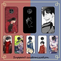 haikyuu kuroo tetsurou phone case for redmi note 8a 7 5 note8pro 8t 9pro coque for note6pro capa