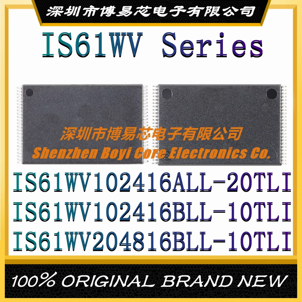 IS61WV102416ALL-20TLI IS61WV102416BLL-10TLI IS61WV204816BLL package TSOP-48 static random access memory IC chip (SRAM)