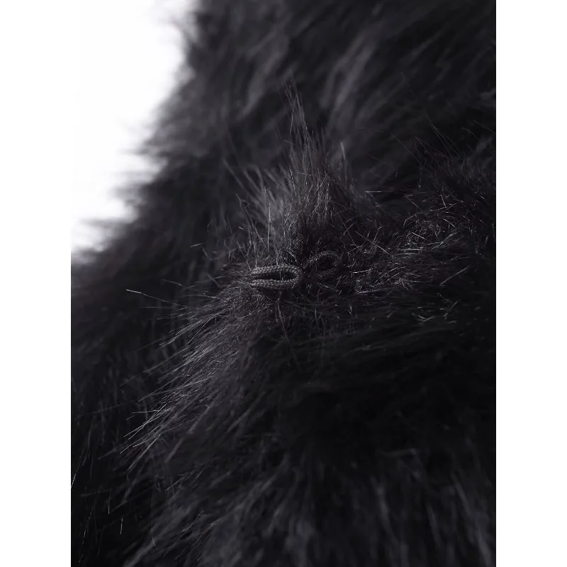 TRAF ZR стеганые жилеты зимние черные меховые куртки без рукавов женская осенняя