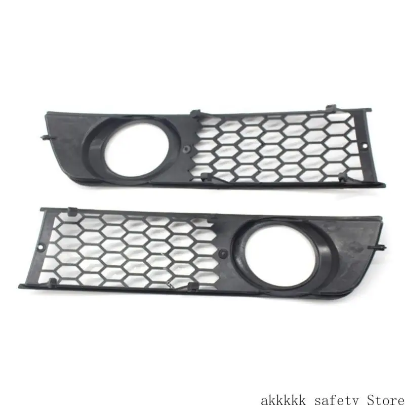 

XXFF Крышка противотуманной фары Рамка лампы Накладка сотовая решетка-бампер для седана B6 2002-2005 гг.