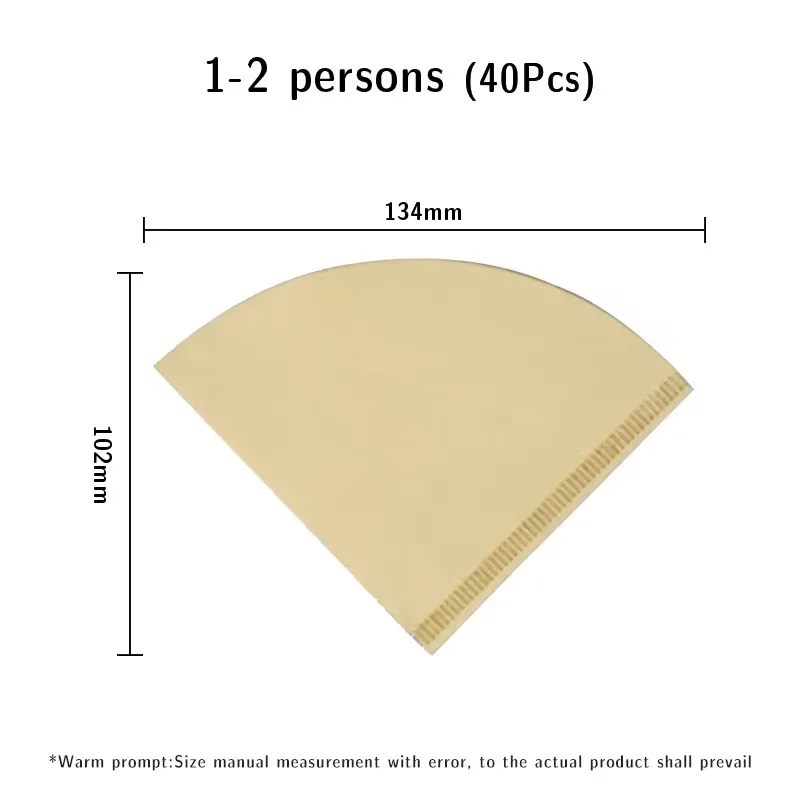 

100 Круглых/конических Кофейных Фильтров, Специальная Бумага Для Домашнего Использования, Для Портафильтра, Капельного Фильтра