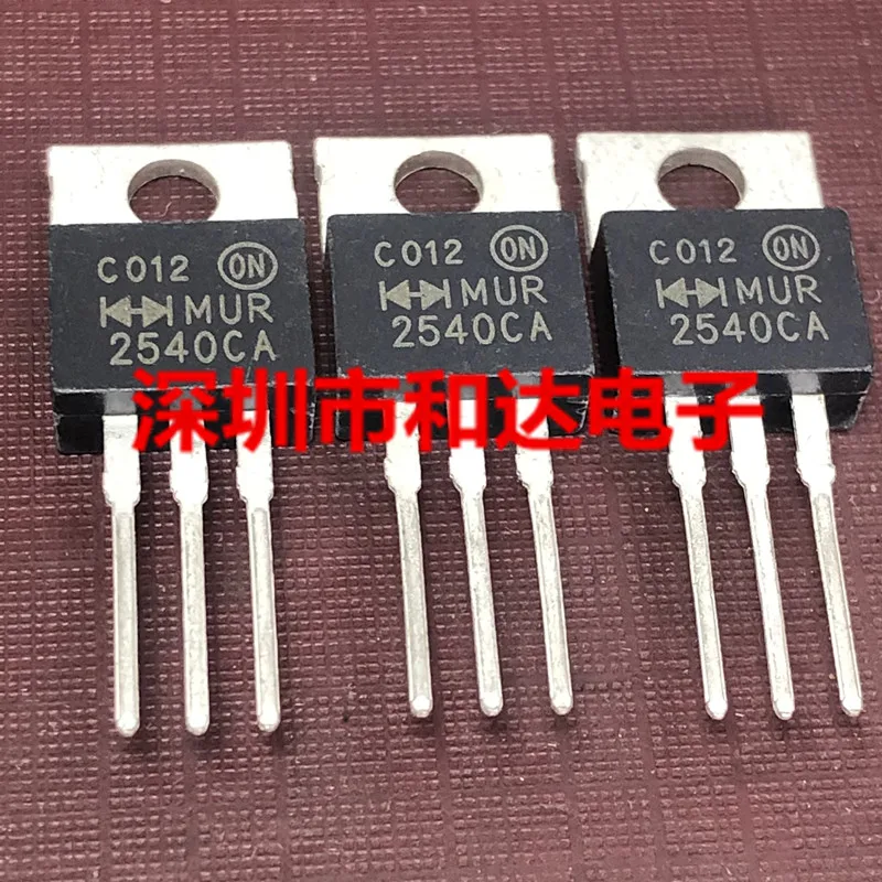 

10 шт MUR2540CA TO-220 400V 25A