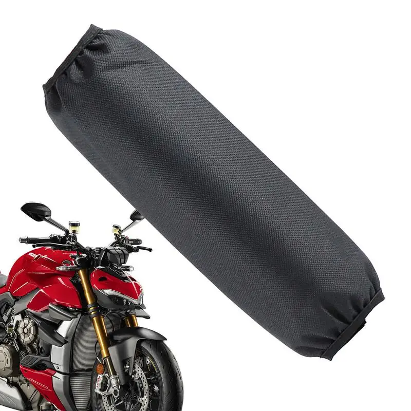 

Motorcycle Shock Dust Cover Shock Gaiters Protective Cover Protector Waterproof Dust Cover Front Fork Guards Universal Covers