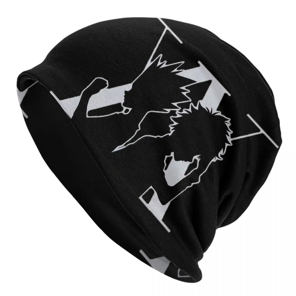 

Unisex Hunter X Hunter Gon And Killua Skullies Beanies Accessories Unique Bonnet Knit Hat New Arrival Warm Hats Christmas Gifts