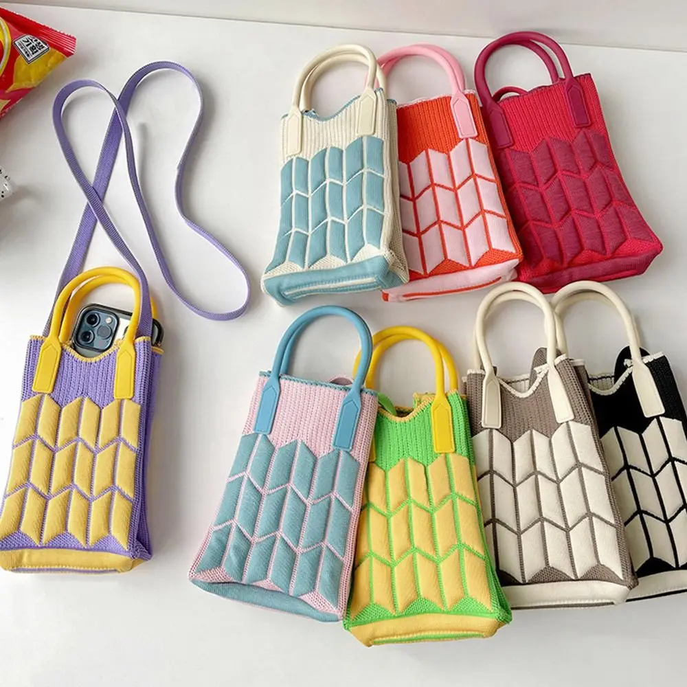 Женская простая сумка для телефона женская через плечо повседневная модная