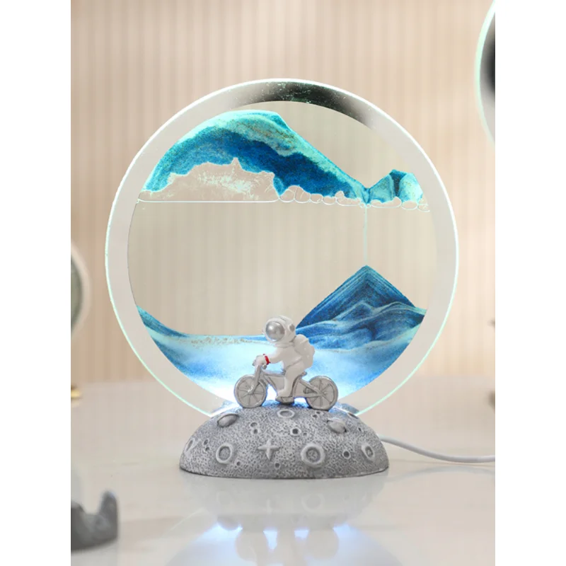 

Quicksand Painting Decoration Hourglass Desktop Office Home Living Room TV Cabinet Art Creative Decompression Decorations Craft