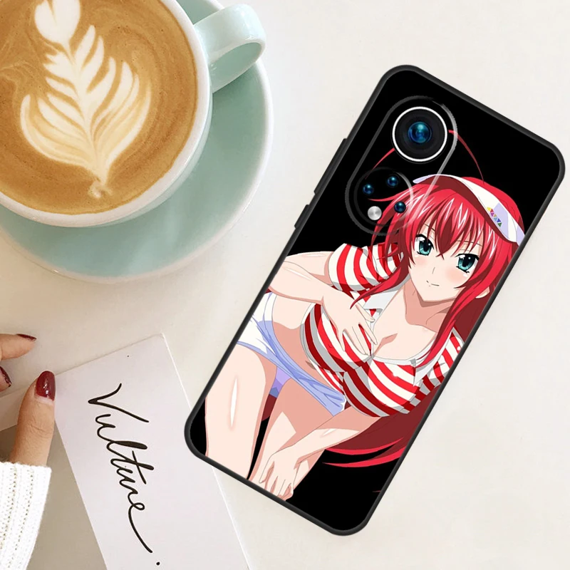Чехол Rias Gremory для старшей школы DxD Honor 50 8X 9X 10i чехол Huawei P30 Lite P20 P40 P50 Pro Nova 5T |