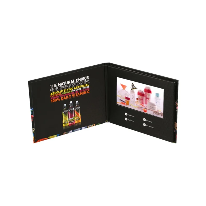 Lcd video greeting card/ video mailer/ video brochure