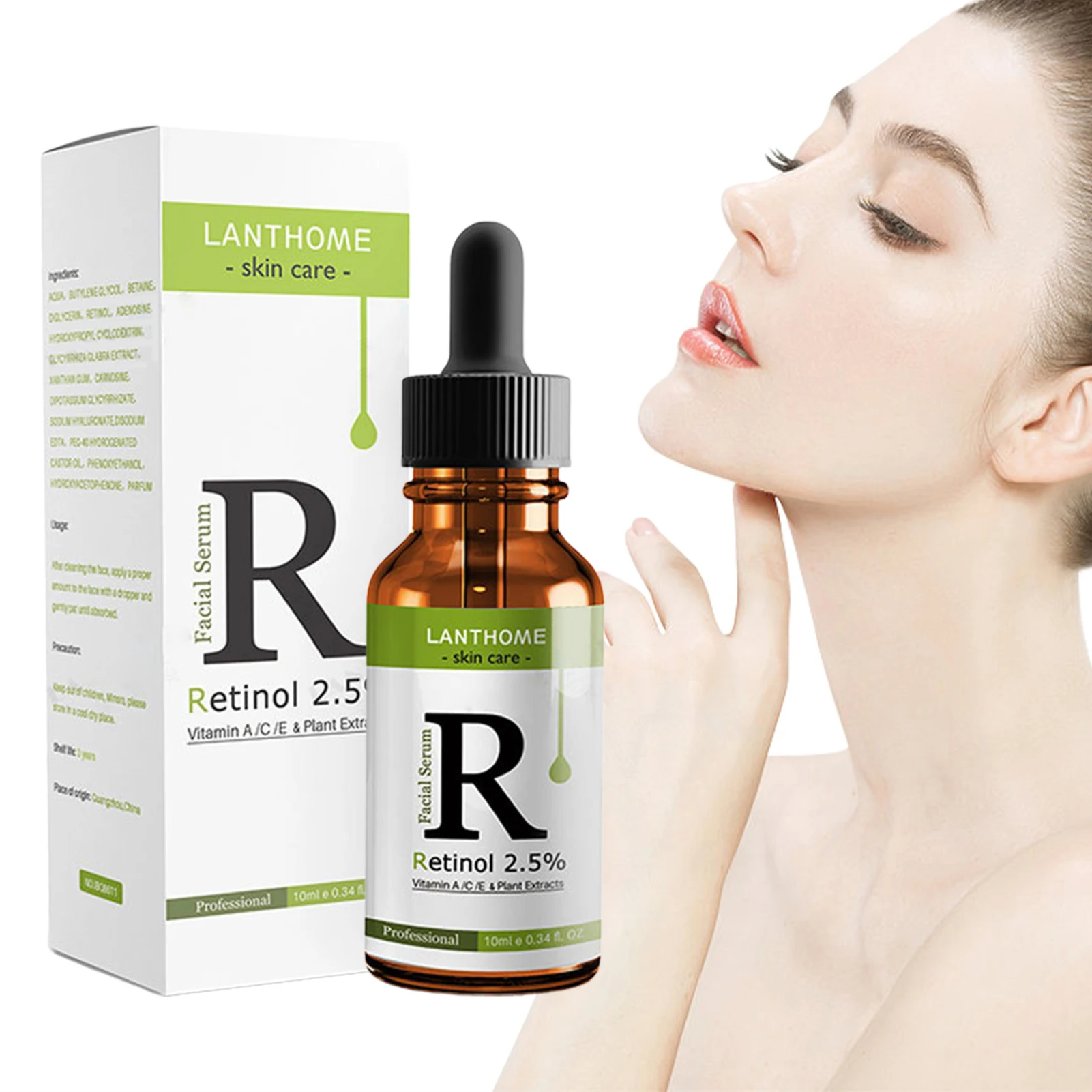 

Retinol Essence Face Serum Hydrating Serum for Face Anti-aging Facial Serum to Lighten Face Wrinkles and Fine Lines Improve Skin