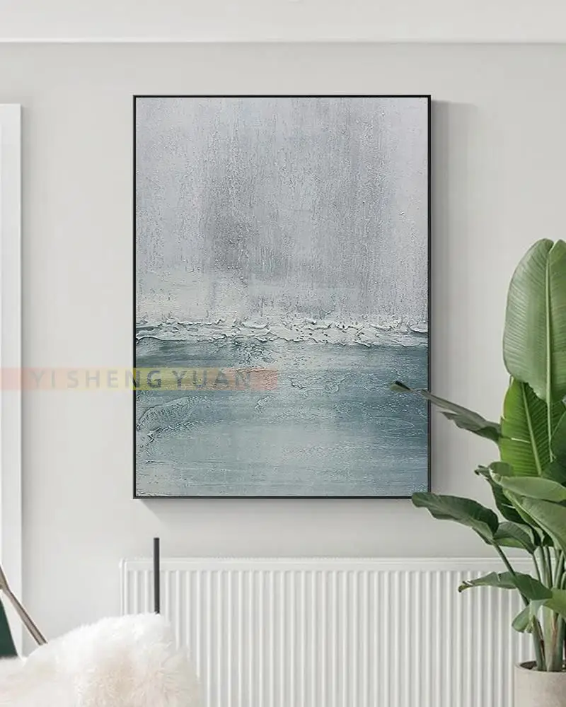 Объемная Толстая акриловая Картина на холсте современная новая абстрактная