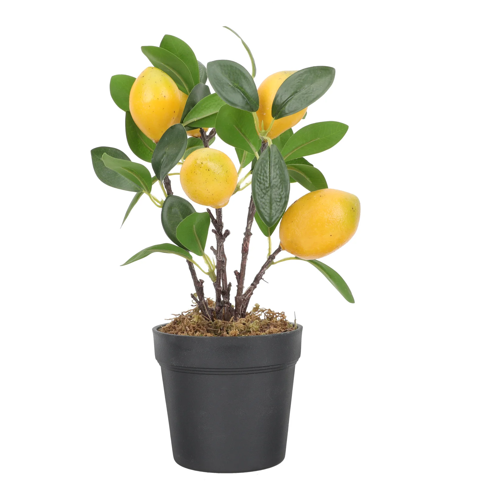 

Lemon Decor Decorative Realistic Bonsai Fake Ornament Artificial Desktop Adorn Adornment
