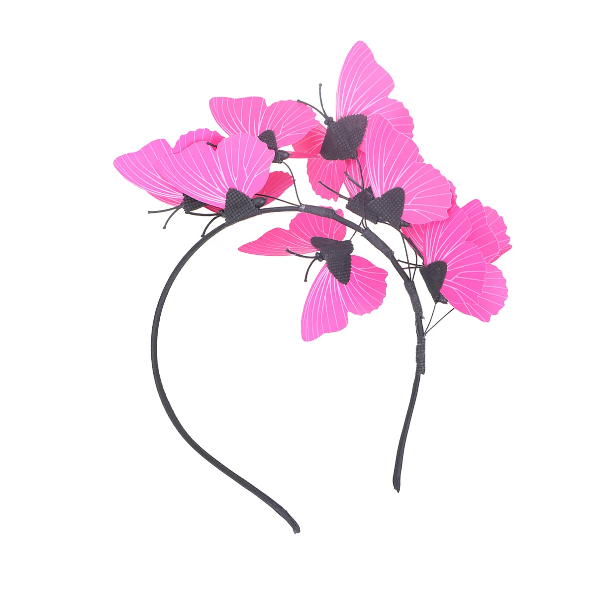 

Woman Hair Hoop Headdress Headband Wedding Accessories Women Charming Bride Ribbons Girls