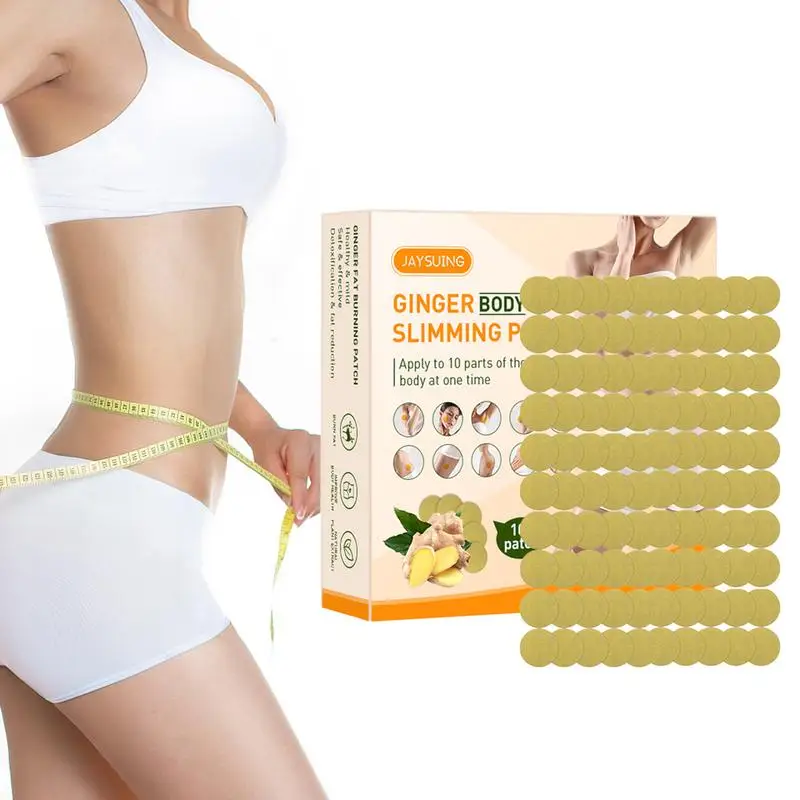 

Пластырь для потери жира Ginger, пластырь для похудения, наклейка для пупка с большой идентичностью, пластырь для ухода за здоровьем, обогреватель тела
