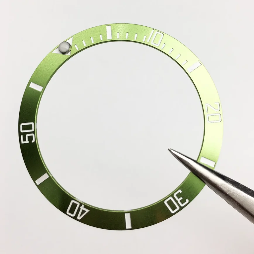 Watch Accessories 38mm Watch Bezel Insert Colorful Aluminum Piece Bezel Outer Diameter 38MM Suitable for 40MM Case