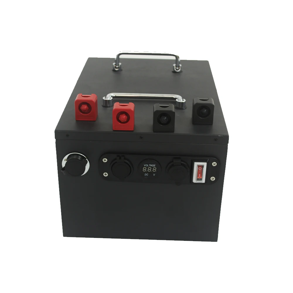 

12v 150ah battery pack lifepo4 phosphate Rechargeable with Smart BMS for RV solar engine Refrigerator Medical equipment