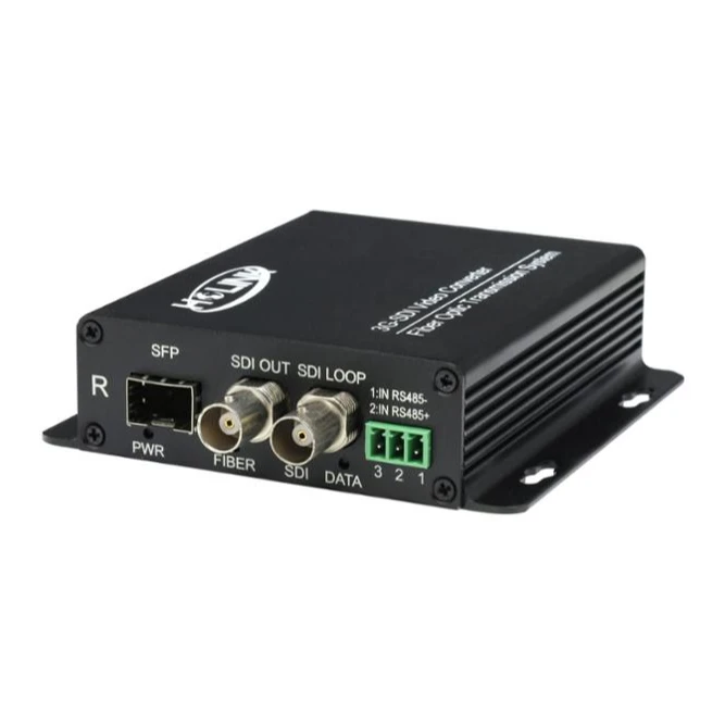 

high-speed optical fiber communication equipment 1-Ch 1080P/60Hz 3G-SDI Fiber Optic Transceiver high power line video Converter