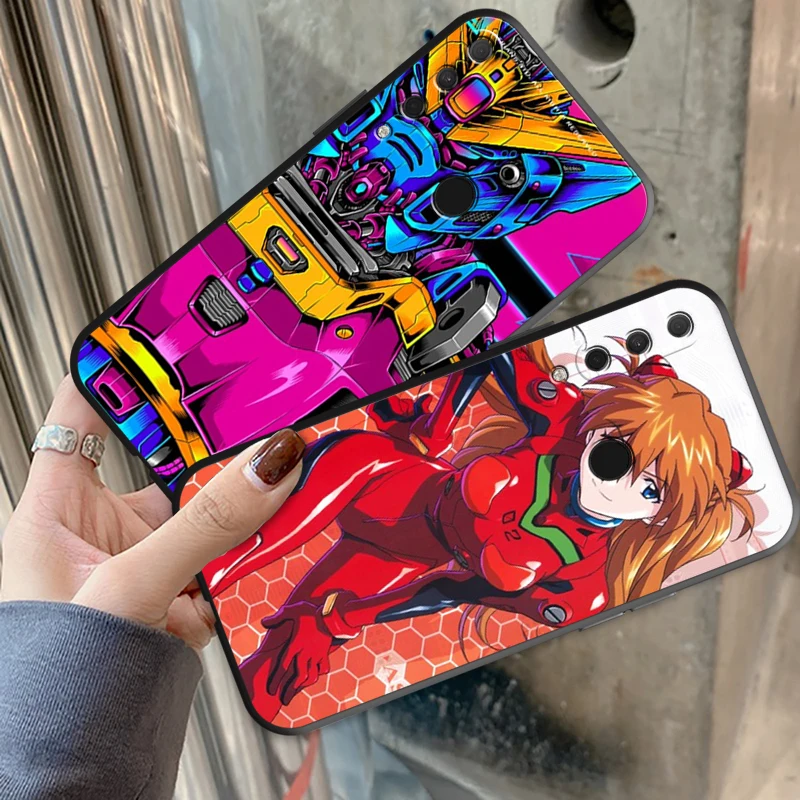 

GUNDAM Bandai Anime Phone Case For HUAWEI P20 Lite Pro Plus P20 Lite 2019 Original Back Protective Liquid Silicon Unisex