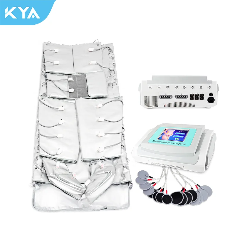 

Air Wave Pressure Massage Pressotherapy heating Burning Fat EMS Lymphatic Drainage Detox Body Care Beauty Equip