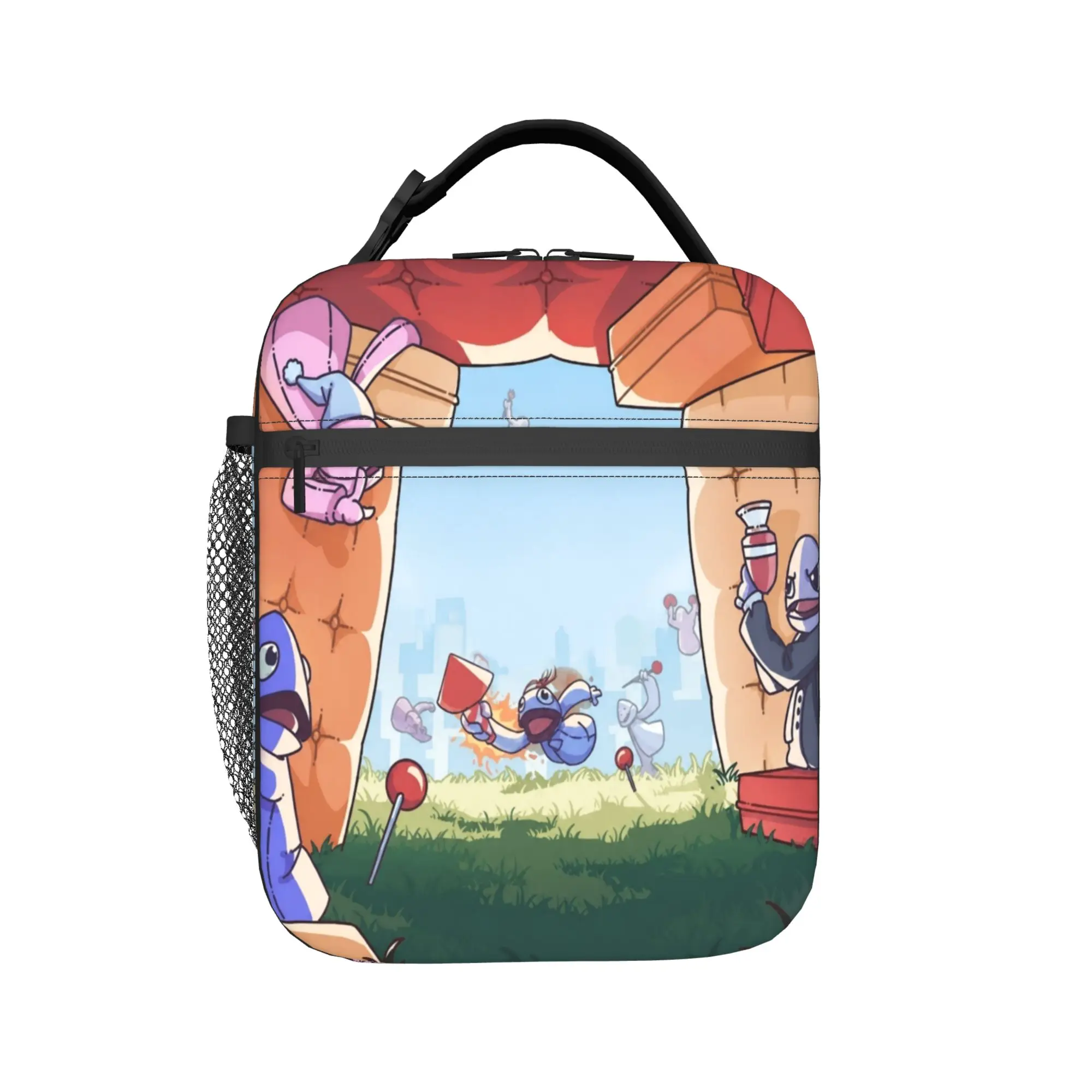 Фото Yeeps Hide And Seek Accessories Изолированная сумка для обеда для путешествий, герметичный термоизолированный контейнер для еды. №2