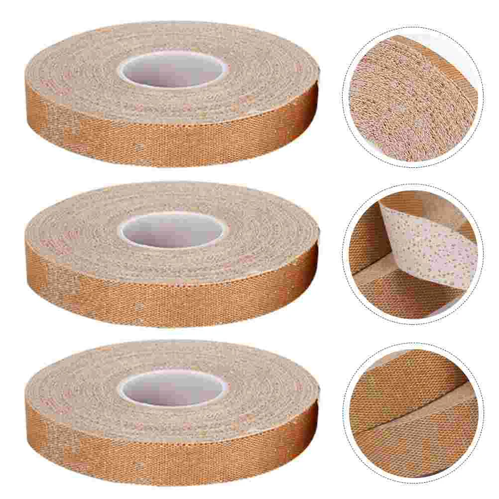 

3 Pcs Sports Stickers Guitar Tape Fingers Guzheng Training Parts Guitar Lute Finger Nail Tape Finger Wrap Tape Ukulele Tape