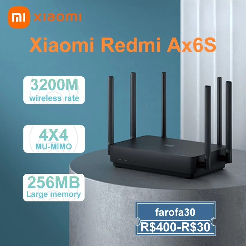 

Xiaomi redmi ax6s/ax3200 wifi router signal booster repeater extend gigabit wifi amplifier 6 nord vpn mesh 5GHz for home
