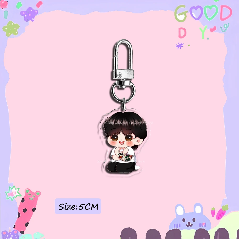 

Акриловый брелок Kpop Idol Bunch