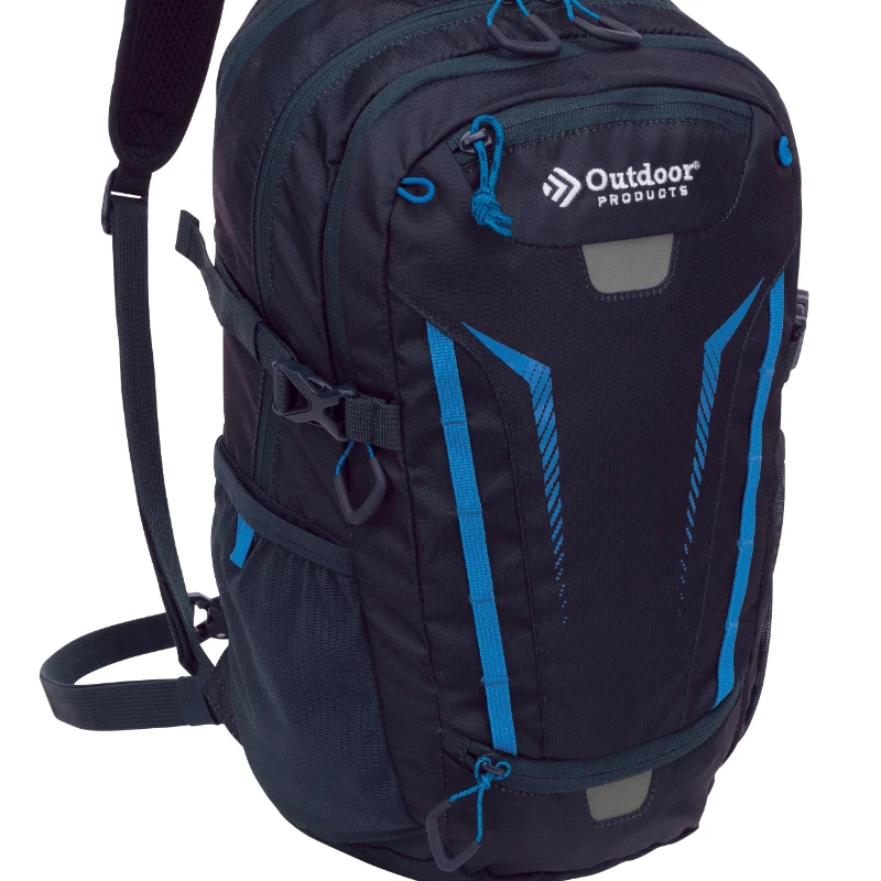 

Outdoor Products Deluxe 17 Ltr Hydration Backpack, with 2-Liter Reservoir, Black, Unisex