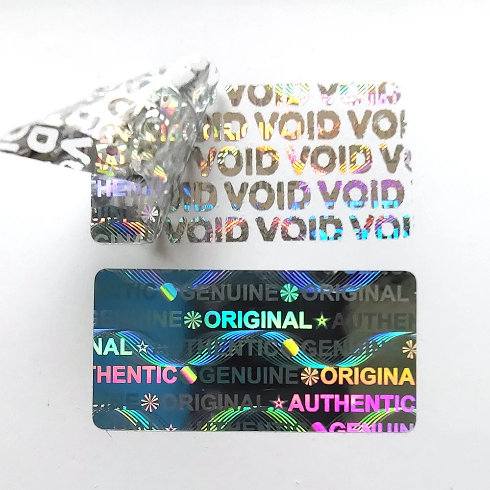 Голографические защитные наклейки XMYLNG 100 шт.