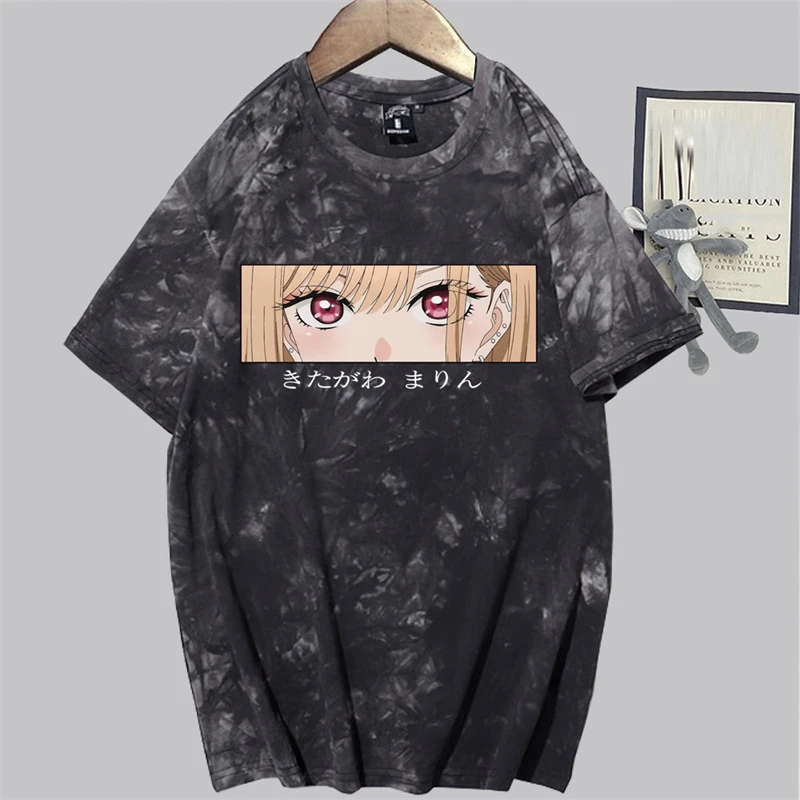 

Anime T Shirt 3D Printed My Dress Up Darling Short Sleeve Kitagawa Marin O Neck Tshirt Harajuku Fashion Unisex Children Tee Tops