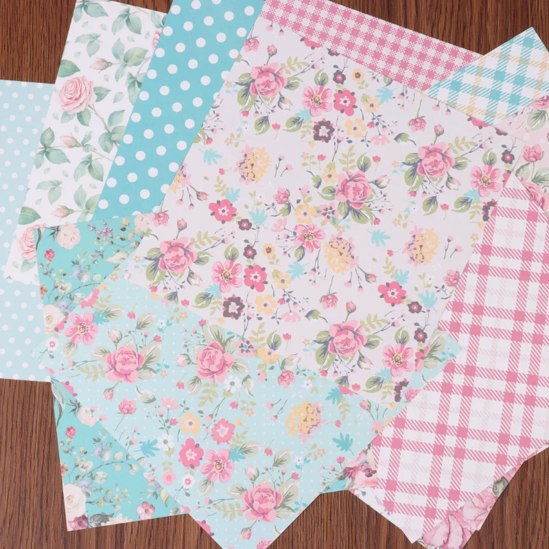 

12 листов декоративной бумаги для скрапбукинга светильник винтажная серия для подарков коллаж материал рукоделие текстура Канцтовары оригами