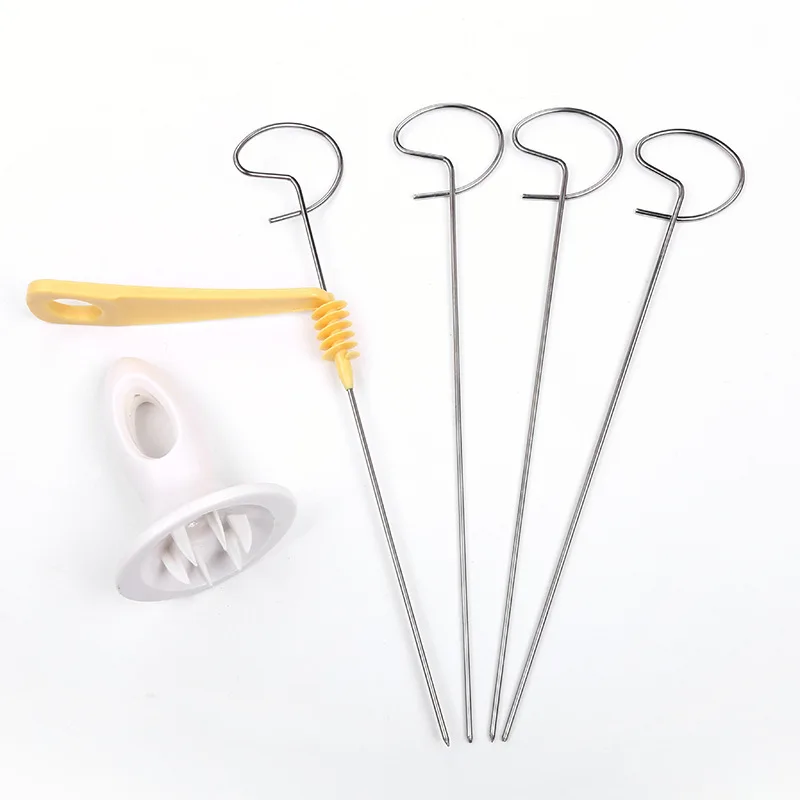 

3 String Rotate Potato Slicer Twisted Potato Slice Cutter Spiral DIY Manual Creative Kitchen Gadgets Vegetables Spiral Knife