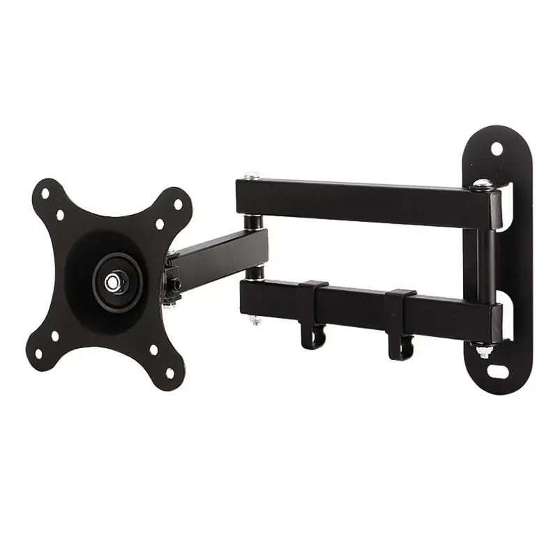 TV Monitor Wall Mount TV Bracket Swivels Tilts For Most 10-3